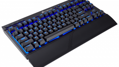 Corsair K63 Wireless Mechanical Keyboard CherryMX, Keyboard, mouse, wireless 4