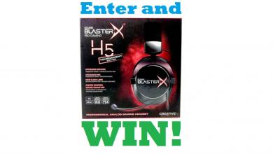 ound blaster H5 TE giveaway