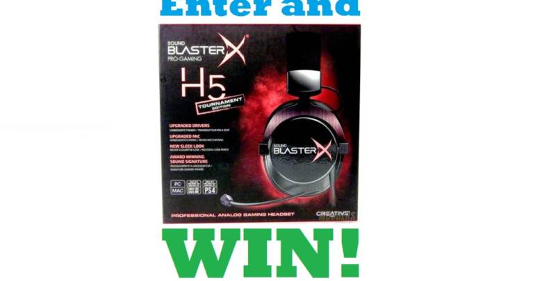 ound blaster H5 TE giveaway