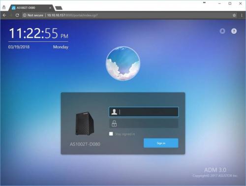 ASUSTOR AS1002T NAS