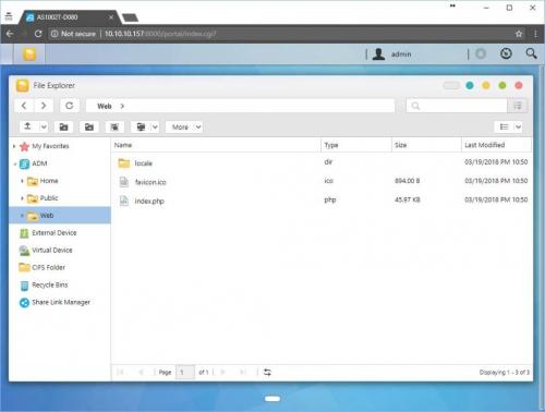 ASUSTOR AS1002T NAS