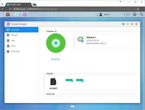 ASUSTOR AS1002T NAS
