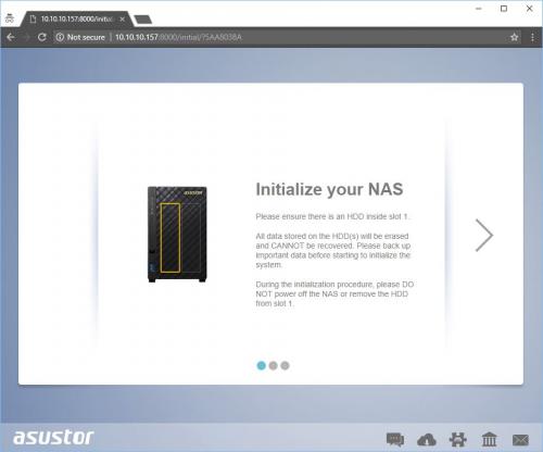 ASUSTOR AS1002T NAS
