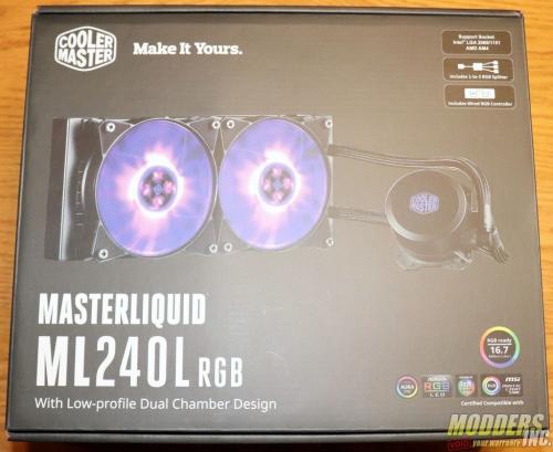 Cooler Master MasterLiquid ML240L RGB Review AIO, rgb, Water Cooling 2