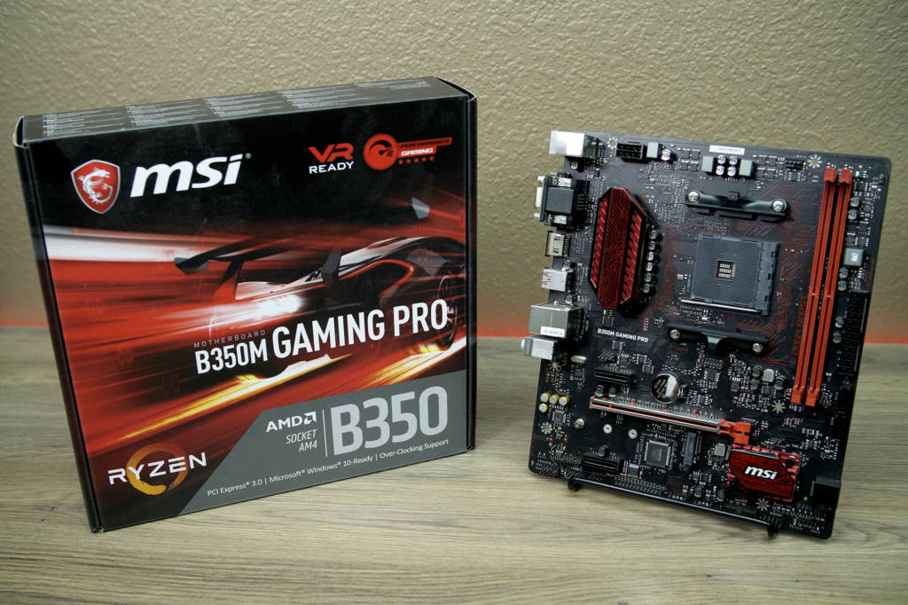 MSI B350m Gaming Pro AM4 Motherboard Video Review