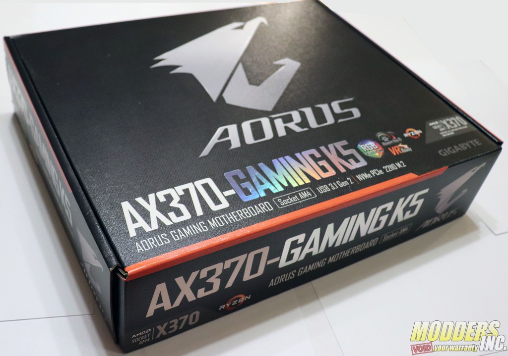 Gigabyte Aorus Ax370 Gaming K5 Modders Inc