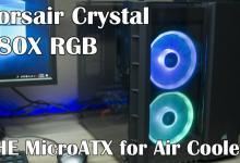 Corsair Crystal 280X RGB Video Review Case, Corsair, micro atx, rgb 6