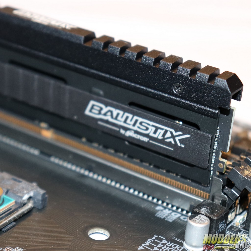 Ballistix Elite 32GB Kit 4 X 8GB DDR4 3466 Review Modders Inc