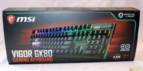 MSI Vigor GK80 Gaming Keyboard Cherry MX Silent, Gaming, GK80, Keyboard, MSI, rgb 2