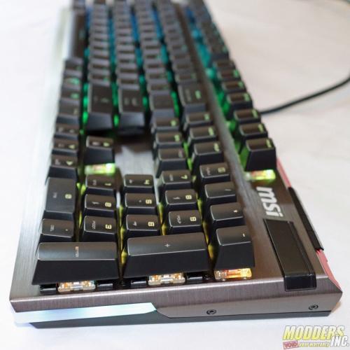 MSI Vigor GK80 Gaming Keyboard Cherry MX Silent, Gaming, GK80, Keyboard, MSI, rgb 8