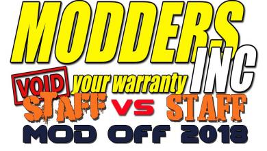 Modders Inc Mod Off 2018