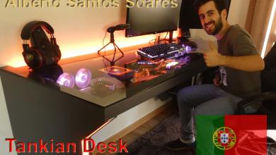 Modders Spotlight: Alberto Santos Soares “Tankian the Man” & TankianDesk Alberto Santos Soares, Cooler Master, desk, RGB LED Strips, Tankian The Man, TankianDesk 11