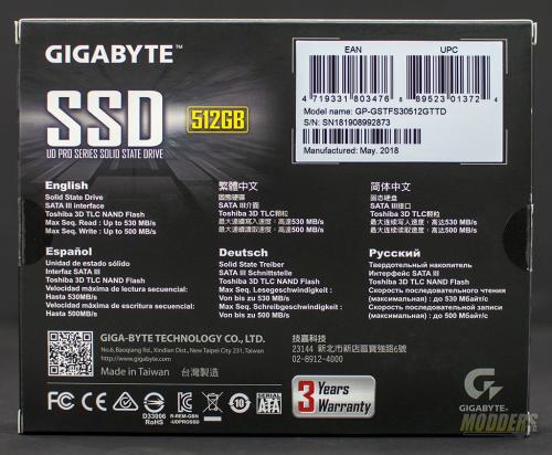 Gigabyte UD PRO 512GB