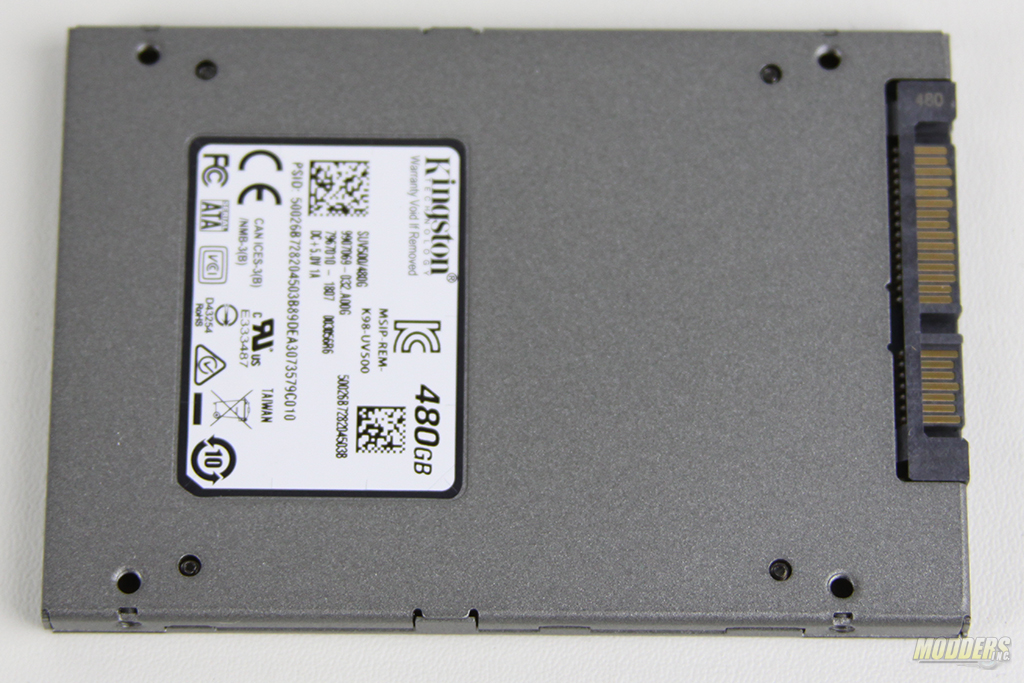 Enrich Rainy Glad Kingston UV500/480G SSD Review - Modders Inc