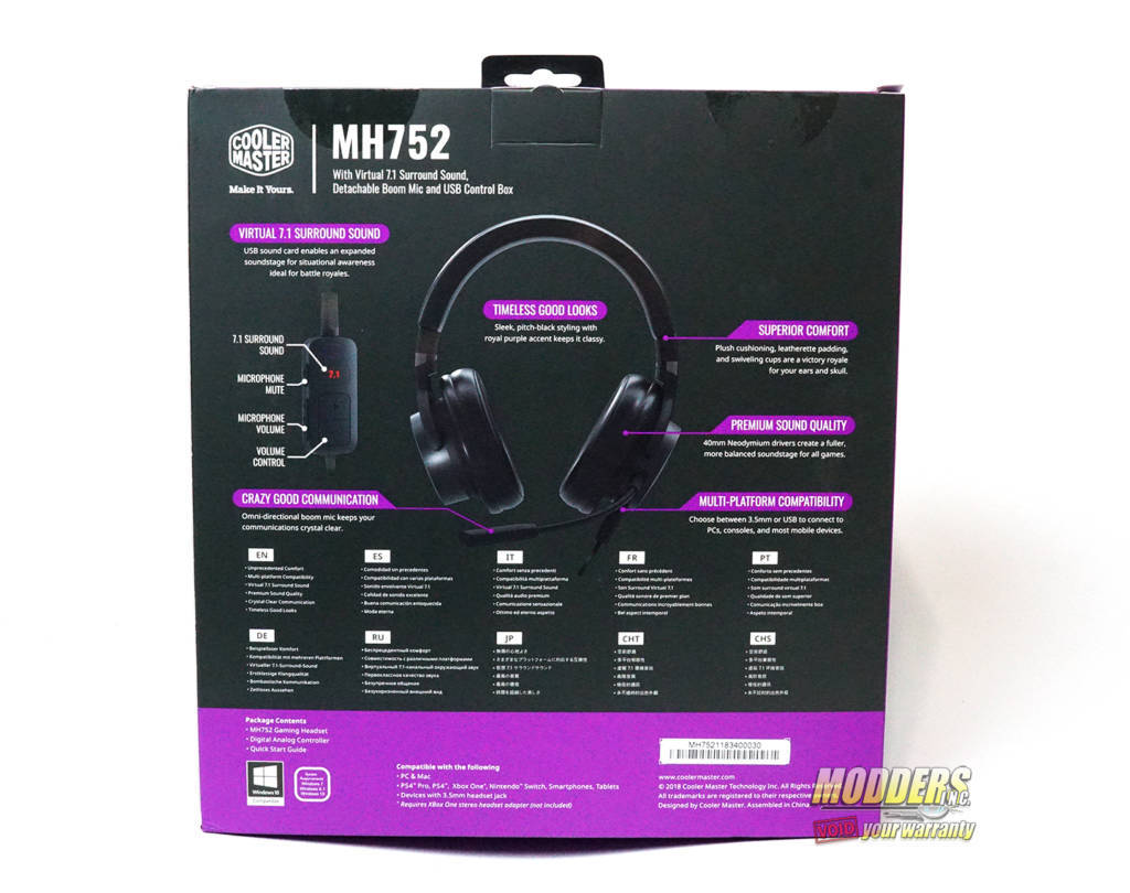 Cooler Master MH752 Gaming Headset 7.1 surround, 7.1 surround sound headset, Cooler Master, Cooler Master MH752, Gaming Headset, Headset, MH752 4