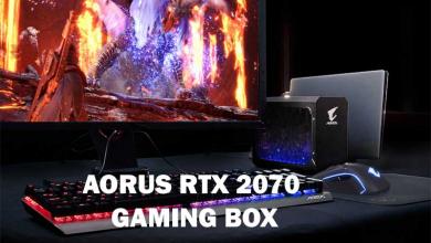 GIGABYTE Releases the AORUS RTX 2070 Gaming Box RTX 2070 1
