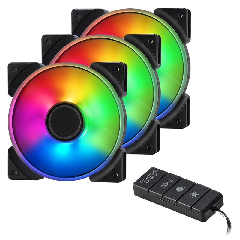 Fractal Design introduces Prisma fan series Fractal, pwm, rgb 1