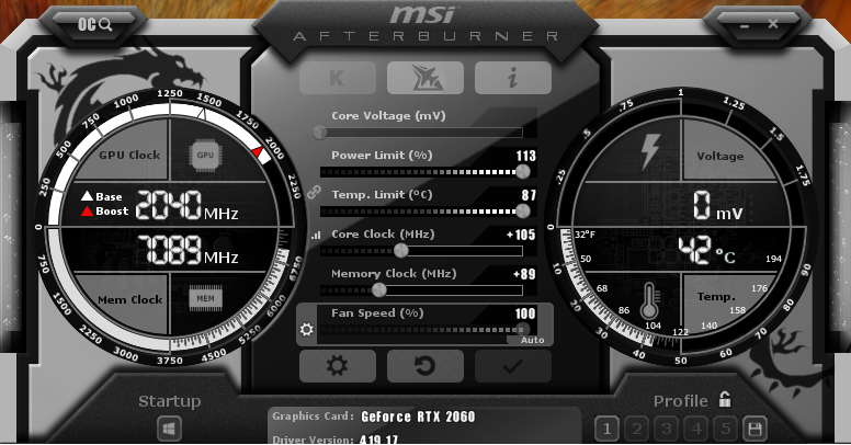Overclock rtx deals 2060