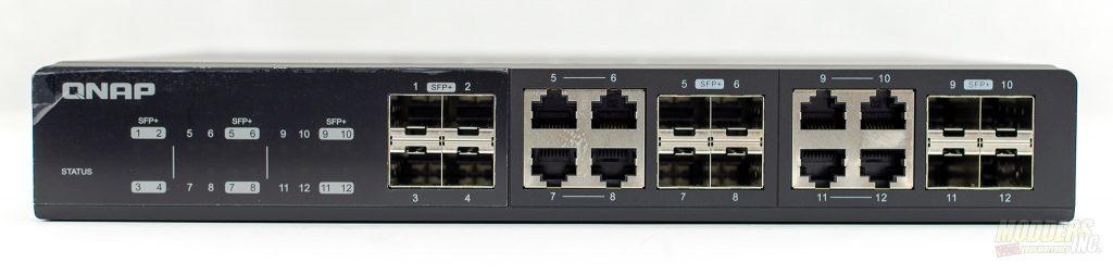 QNAP QSW-1208-8C-US 12-Port Unmanaged 10GbE Switch 10 gigabit, 10G, 2.5 gigabit, 5 gigabit, multi-gig, network 1