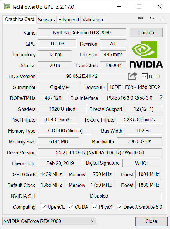 RTX 2060 Gaming OC - Page 7 - Modders Inc