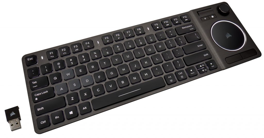 Lounge Wizard - Introducing the K83 Wireless Entertainment Keyboard from CORSAIR