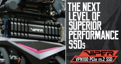 VIPER GAMING launches Viper VPN100 PCIe M.2 SSD NVMe SSD, PCIE, PCIe NVMe SSD, SSD 1
