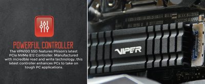 VIPER GAMING launches Viper VPN100 PCIe M.2 SSD NVMe SSD, PCIE, PCIe NVMe SSD, SSD 3