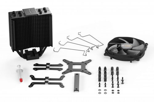 be quiet! announces the release of the Dark Rock Slim CPU Cooler! air cooler, AMD, bequiet, Intel, slim 3