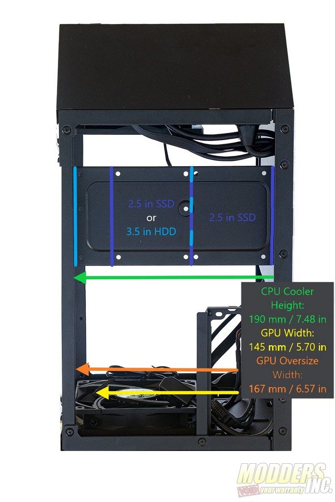 Silverstone Lucid LD03 Case, itx, mitx, rgb, SilverStone, tempered glass 2