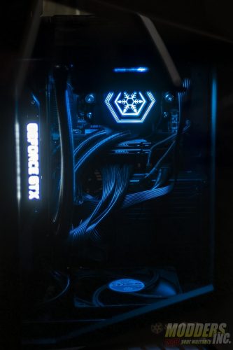 Silverstone Lucid LD03 Case, itx, mitx, rgb, SilverStone, tempered glass 7