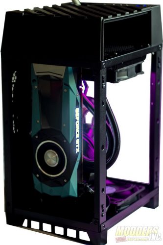 Silverstone Lucid LD03 Case, itx, mitx, rgb, SilverStone, tempered glass 5