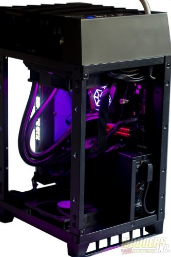 Silverstone Lucid LD03 Case, itx, mitx, rgb, SilverStone, tempered glass 6