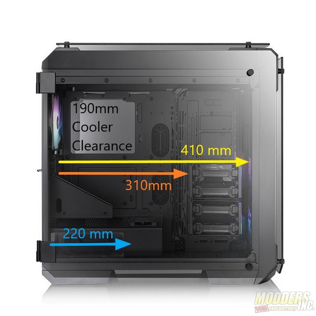 Thermaltake View 71 ARGB, ATX, tempered glass, Thermaltake, Water Cooling 1