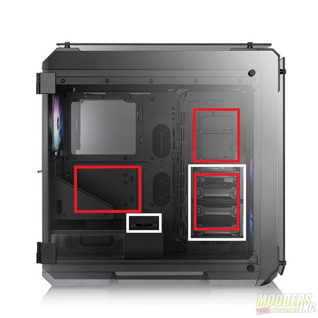 Thermaltake View 71 ARGB, ATX, tempered glass, Thermaltake, Water Cooling 2