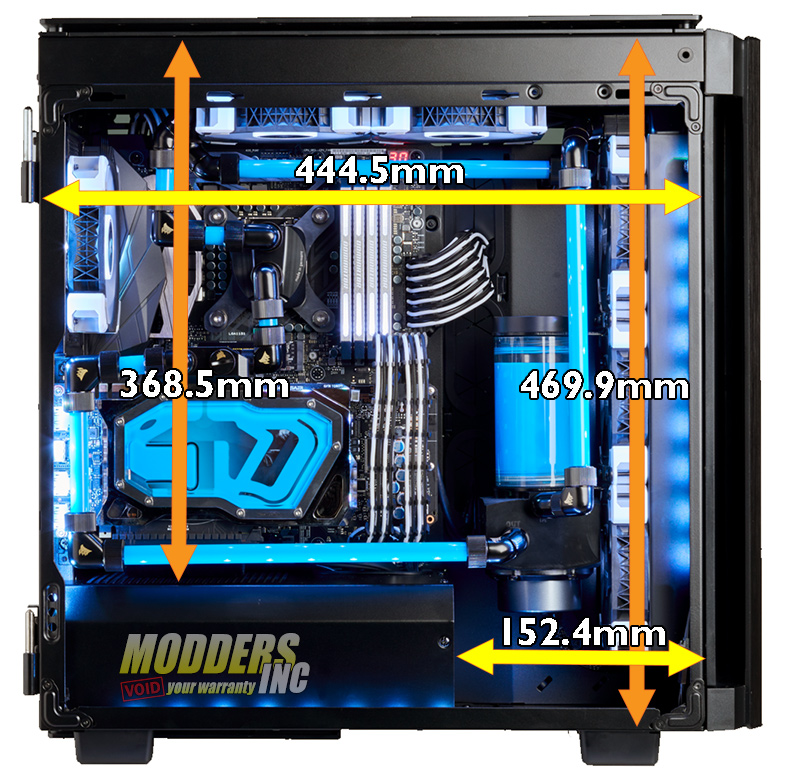 Somatisk celle offer Stå sammen Corsair Obsidian Series 500D - Modders Inc