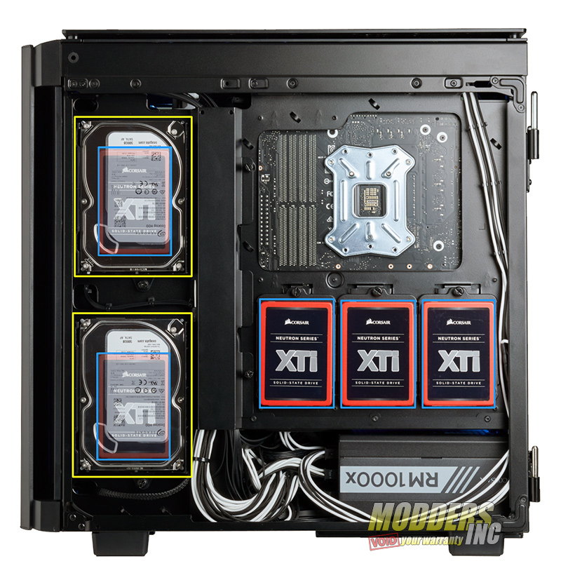 Somatisk celle offer Stå sammen Corsair Obsidian Series 500D - Modders Inc