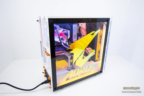 Aorus Z390 Waterforce CES 2020 Build Aorus, Build, cablemod, CES, Corsair, ModMyMods 28