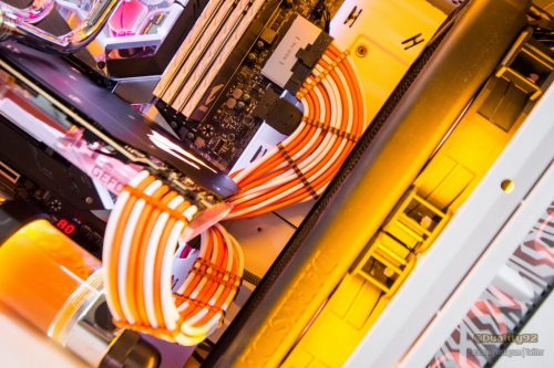 Aorus Z390 Waterforce CES 2020 Build Aorus, Build, cablemod, CES, Corsair, ModMyMods 25