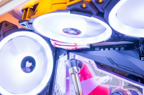 Aorus Z390 Waterforce CES 2020 Build Aorus, Build, cablemod, CES, Corsair, ModMyMods 21