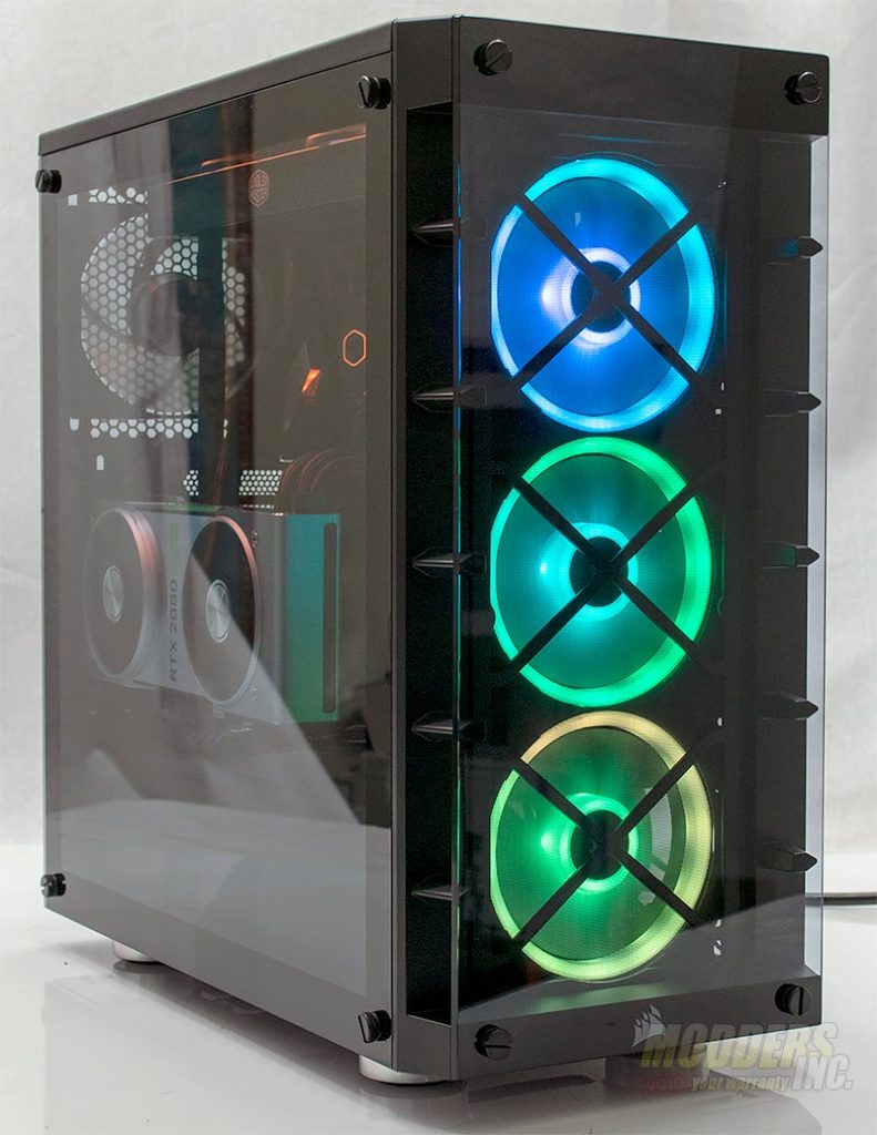 storm fængsel Styre Corsair ICUE 465X RGB Mid-Tower Case Review. - Modders Inc