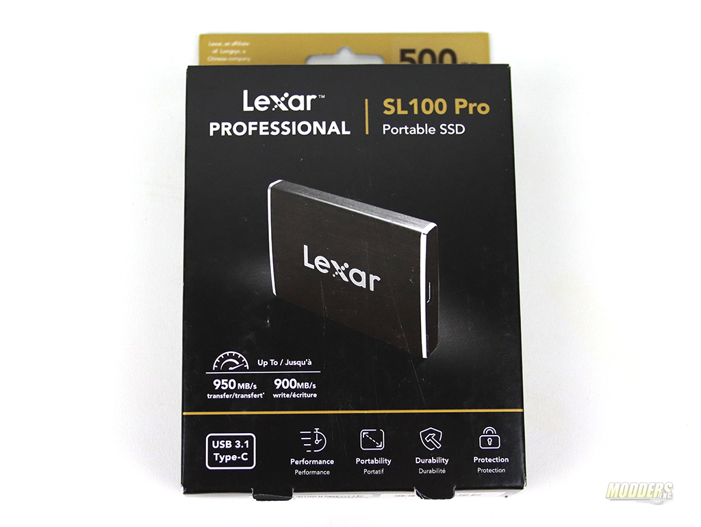 Lexar SL100 Pro Portable 500GB
