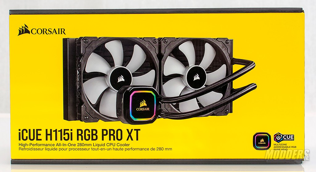 Corsair ICUE H115i RGB PRO XT Liquid CPU Cooler - Modders Inc