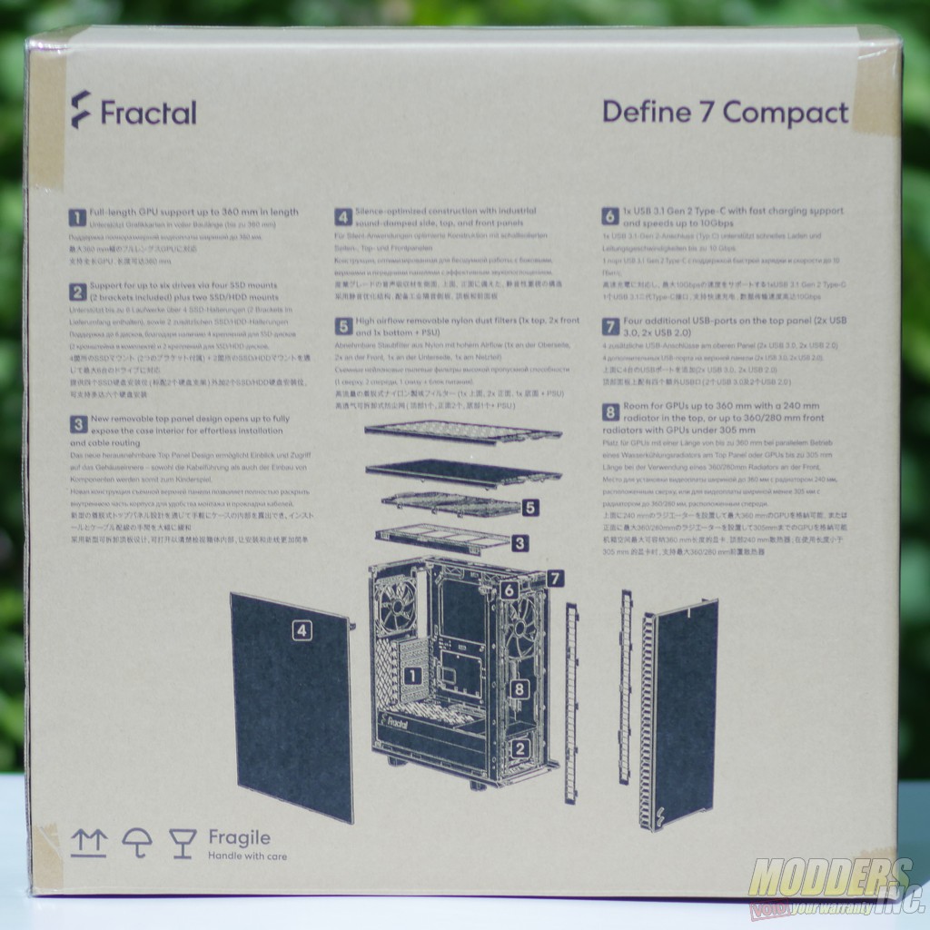 Fractal Design Define 7 Compact ATX, Case, Fractal, mATX, Mid Tower, pc case 2