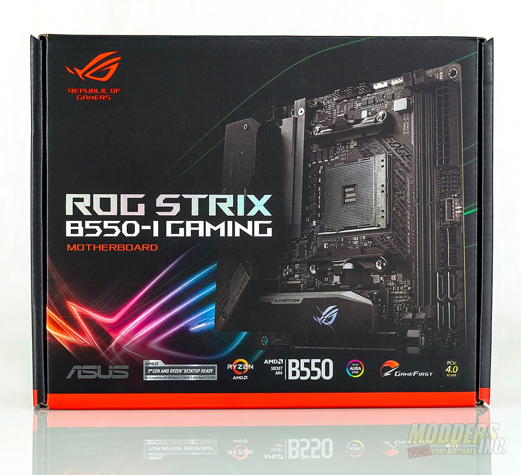 Asus Rog Strix B550 I Gaming Motherboard Review Modders Inc