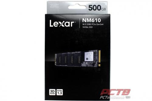 500 Go SSD M.2 Lexar NM610 NVMe PCIe