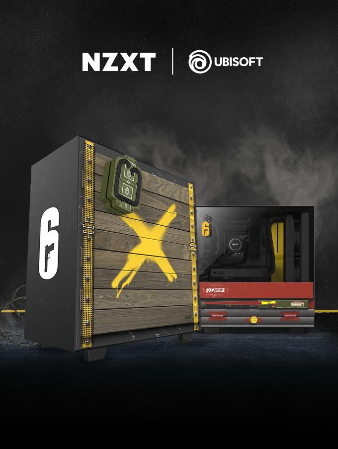 NZXT Launches Rainbow 6 Siege Themed Limited Edition Case