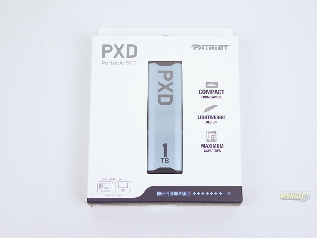 Patriot PXD M.2 PCIE TYPE-C EXTERNAL SSD 1TB, 3.2 USB, Gen 2, m.2, Patriot, portable ssd, type-C, Type-C 3.2 USB Gen 2, USB 3.1 Gen 2 2