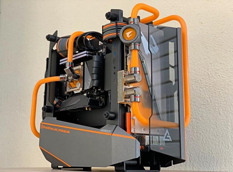 LIMBO - Case Mod Monday Aorus, Case Mod, case mod monday, Case Modder, EK, EKWB, Intel 6