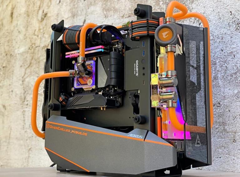 LIMBO - Case Mod Monday Aorus, Case Mod, case mod monday, Case Modder, EK, EKWB, Intel 9