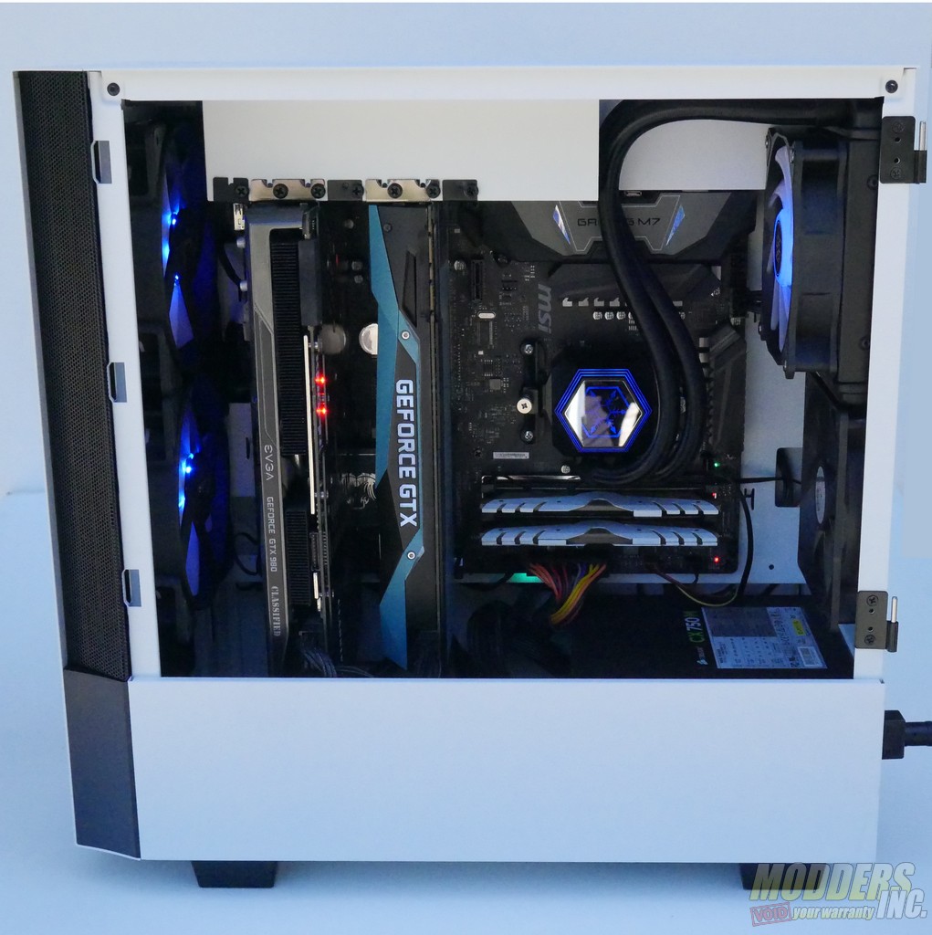 darkFlash V22 White Mid Tower ATX Case Review Case, darkflash, Mid Tower, pc case, Rotated Layout, Temper, Water Cooling, white 6
